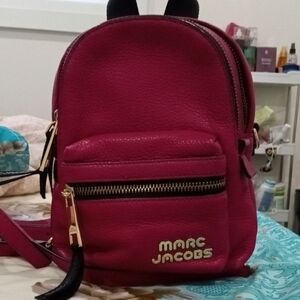 Marc Jacobs Bold Pink Backpack